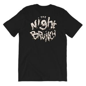 Night Brunch Spilled Logo Tee Back